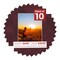 Dark Red Suede Mat Board for 12x16 Frames - Fits 9.5x13 Photos